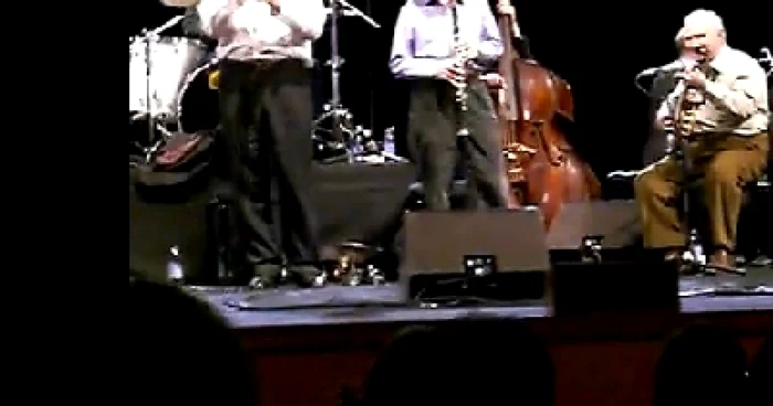 Cu "New Orleans Jazz Band", americanul a concertat la Roma