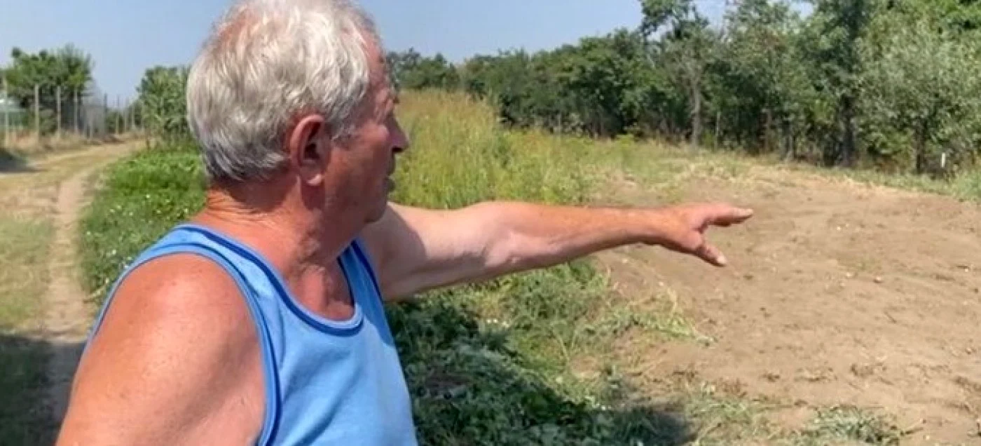 Unchiul criminalului arată locul unde a fost îngropată femeia de 66 ani FOTO / Ana Popescu