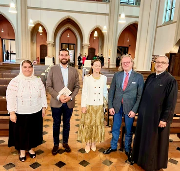 Nicolae și Alina ai României la Dusseldorf