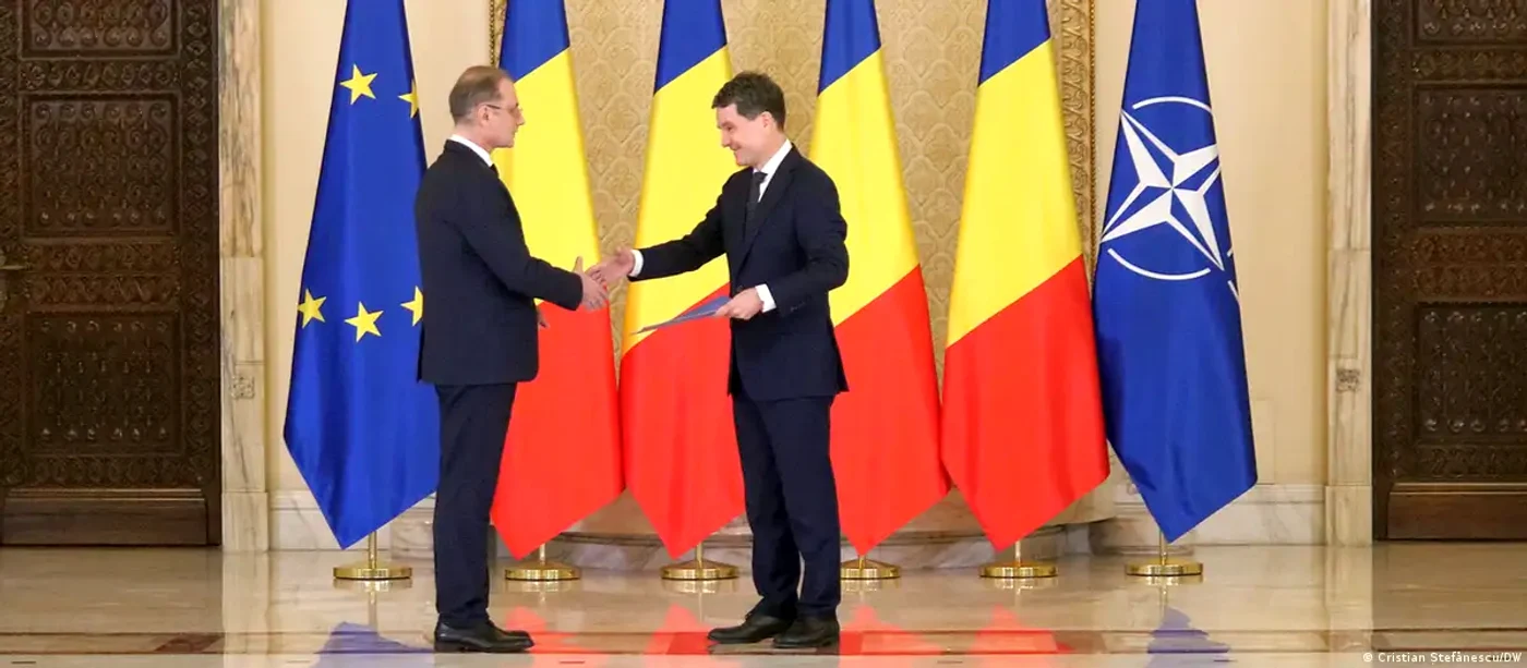 Luca Niculescu și președintele Nicușor Dan