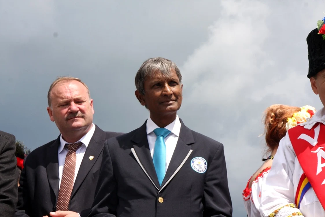 Parvin Patel s-a arătat impresionat de ospitalitatea românească FOTO: Bianca Sara