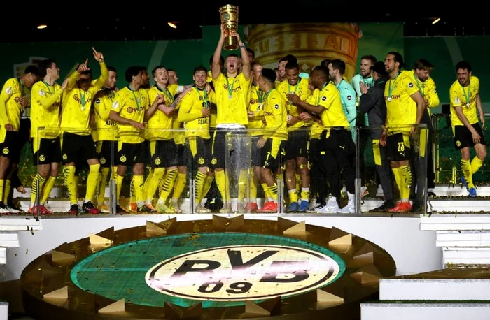 Borussia Dortmund a cucerit a cincea Cupă a GermanieiFOTO: EPA
