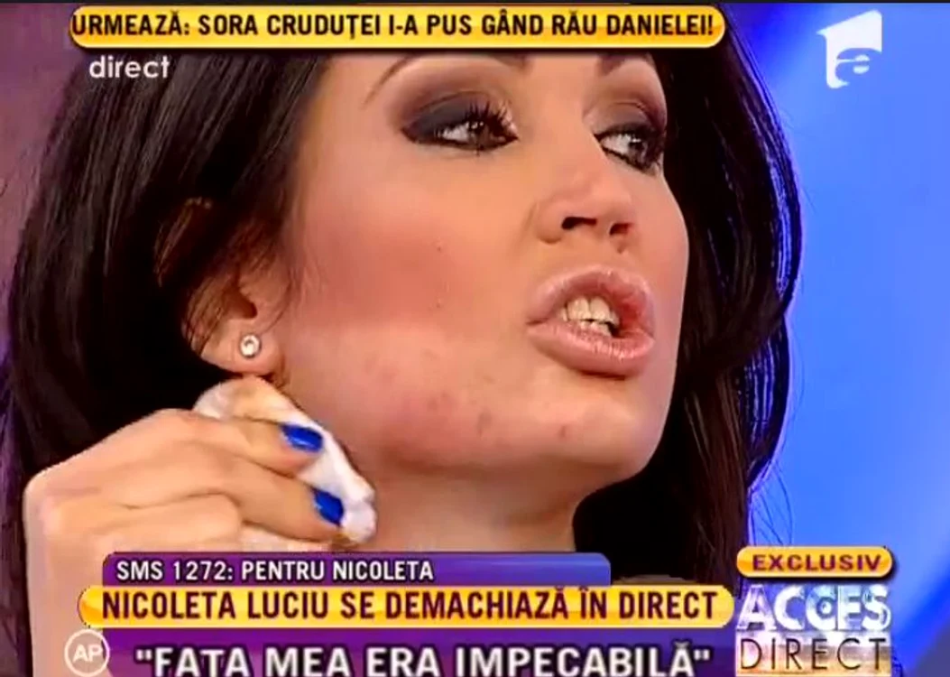 Nicoleta Luciu (captură Acces direct)