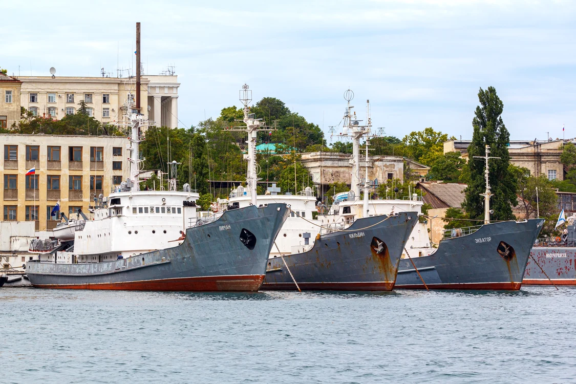 Nave de recunoaștere ruse în Crimeea FOTO SHUTTERSTOCK
