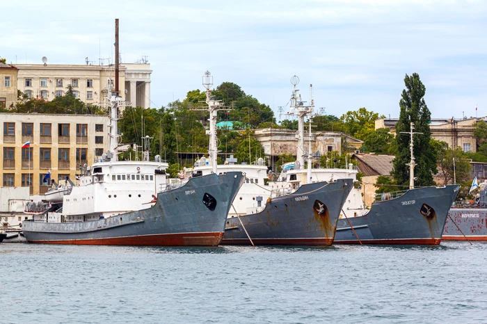 Nave de recunoaștere ruse în Crimeea FOTO SHUTTERSTOCK