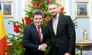 Nicușor Dan și Radu Drăgușin | FOTO Facebook 