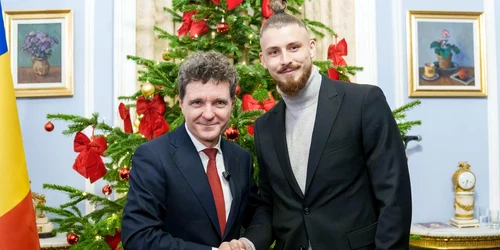 Nicușor Dan și Radu Drăgușin | FOTO Facebook 