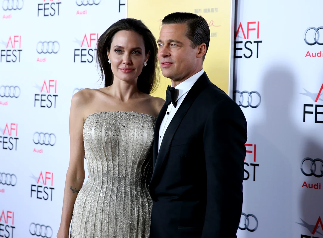 Angelina Jolie si Brad Pitt FOTO Getty Images