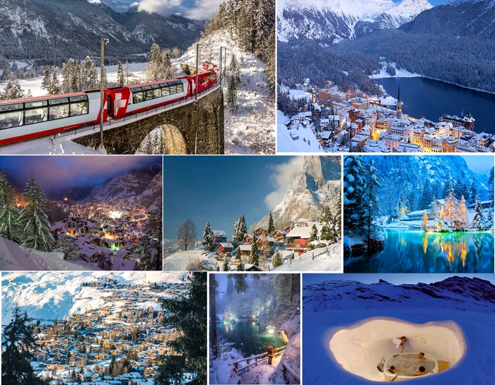 Elveția o experiență de neratat pentru vacanța de iarnă Foto Colaj DMS
