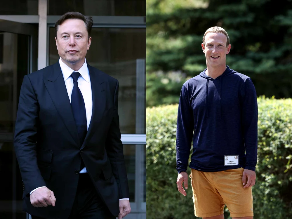 Elon Musk îl ironizează pe Mark Zuckerberg 