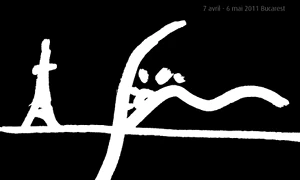 Cioran citit în stradă de Dan Perjovschi jpeg