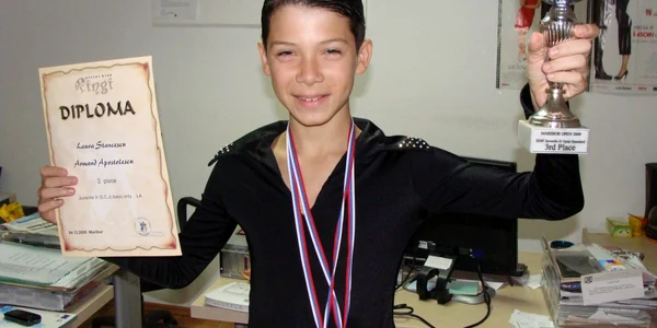 Arman Apostolescu, dansatorul care a căştigat multe premii