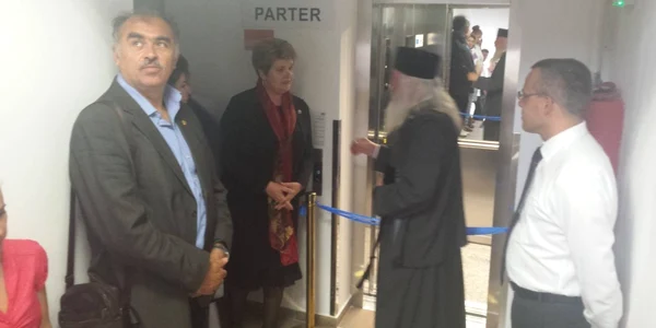 Inaugurarea liftului de la Oncohelp