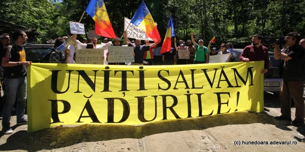 protest activisti retezat