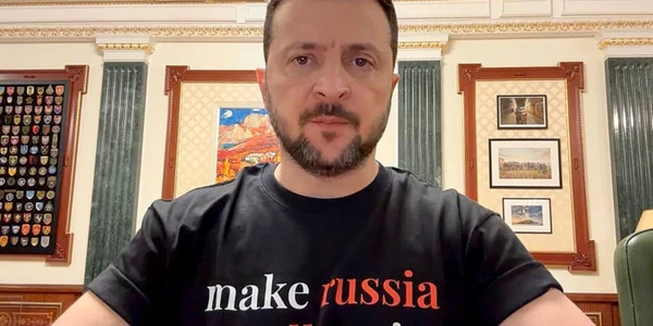 mesaj tricou Zelenski, captura video jpg