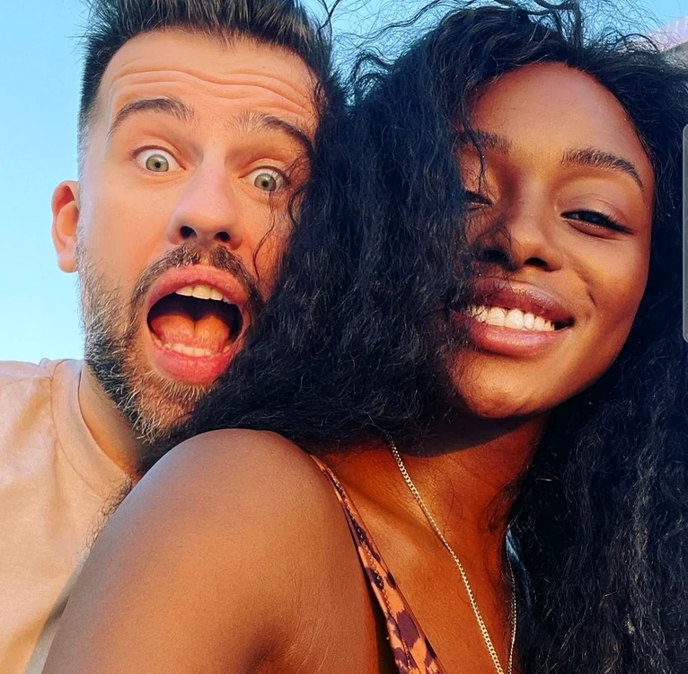 Florin Ristei şi Naomi Hedman