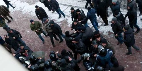 proteste parlament investirea guvernului FOTO Alexandru Tarlev