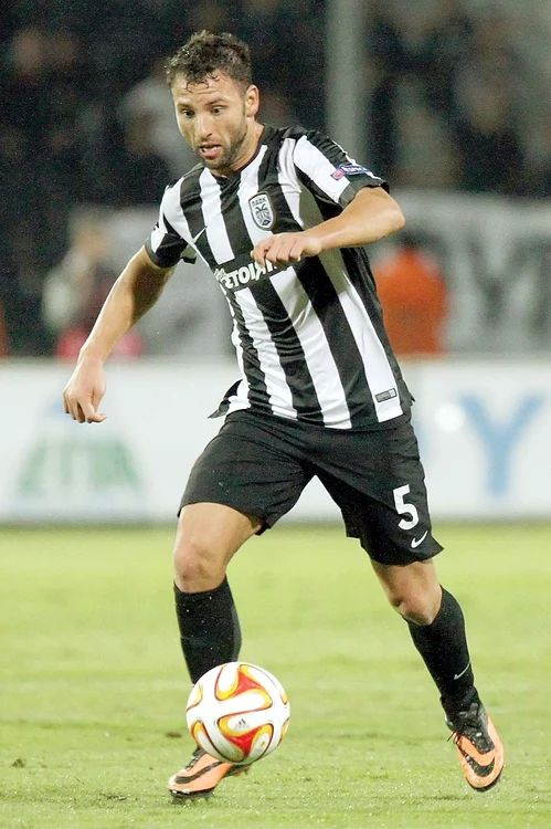 Fundaşul e pe locul doi în topul golgheterilor, iar PAOK e lider în campionatFoto: Guliver/ GettyImages
