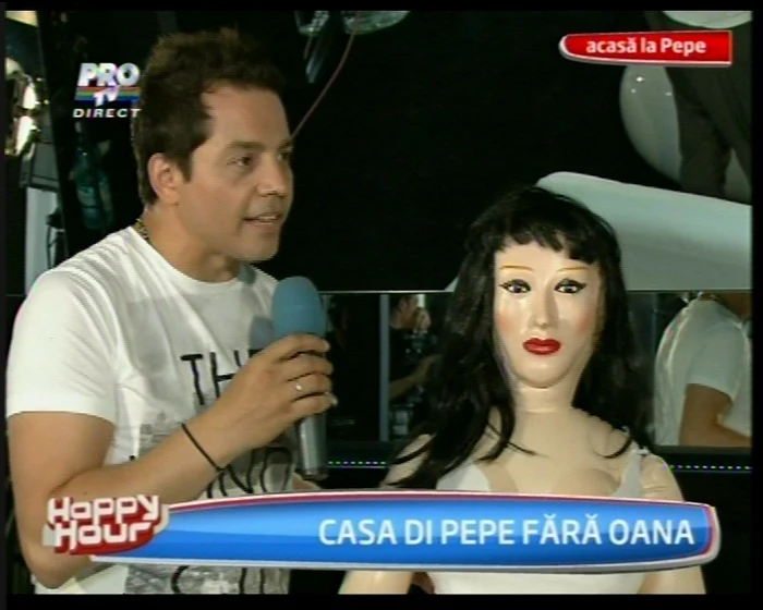 Pepe, fericit la inaugurarea apartamentului renovat