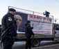 Proteste ouă faţă de OUG 7 la Ministerul de Justiţie FOTO Inquam Photos Liviu Florin Albei