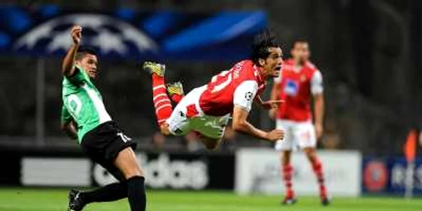 CFR Cluj debutează cu victorie în Liga Campionilor, învingând Sporting Braga (foto epa.eu)