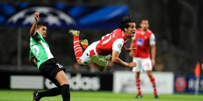 CFR Cluj debutează cu victorie în Liga Campionilor, învingând Sporting Braga (foto epa.eu)