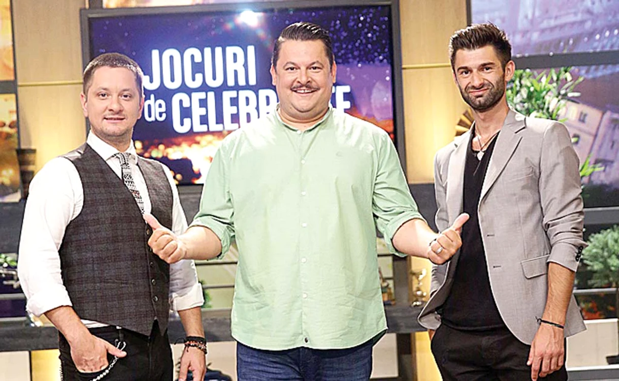 
    Andrei Ştefănescu,  Florin Ristei şi Liviu  Vârciu, la “Fantastic  Show” (Antena 1)  