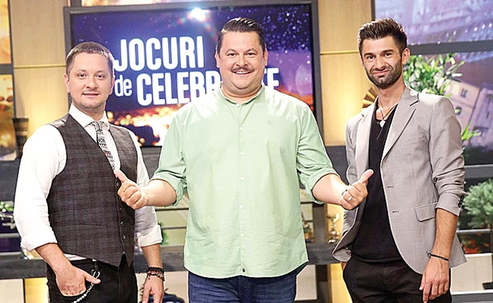 Andrei Ştefănescu, Florin Ristei şi Liviu Vârciu, la “Fantastic Show” (Antena 1)