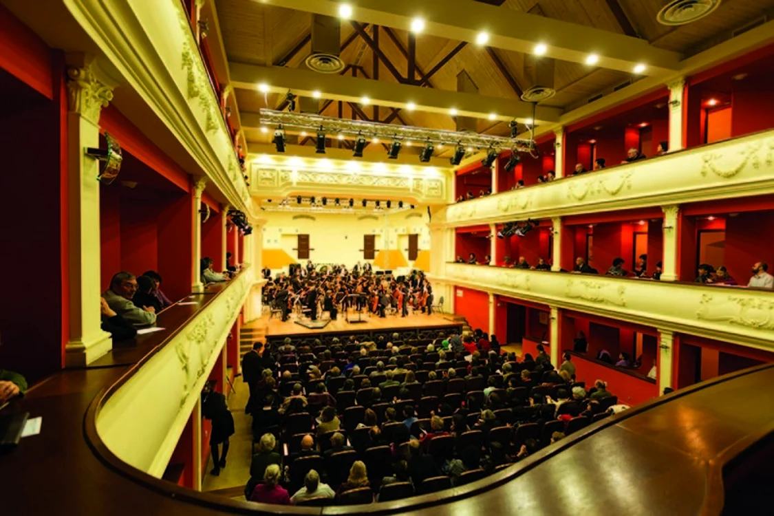 Sala de spectacole a Filarmonicii din Sibiu FOTO sibiucityapp