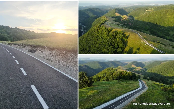Pista de biciclete din Cerbăl. Foto: Daniel Guță. ADEVĂRUL