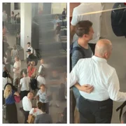 Bolojan pe Aeroport la Oradea FOTO Captură video 