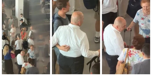 Bolojan pe Aeroport la Oradea FOTO Captură video 