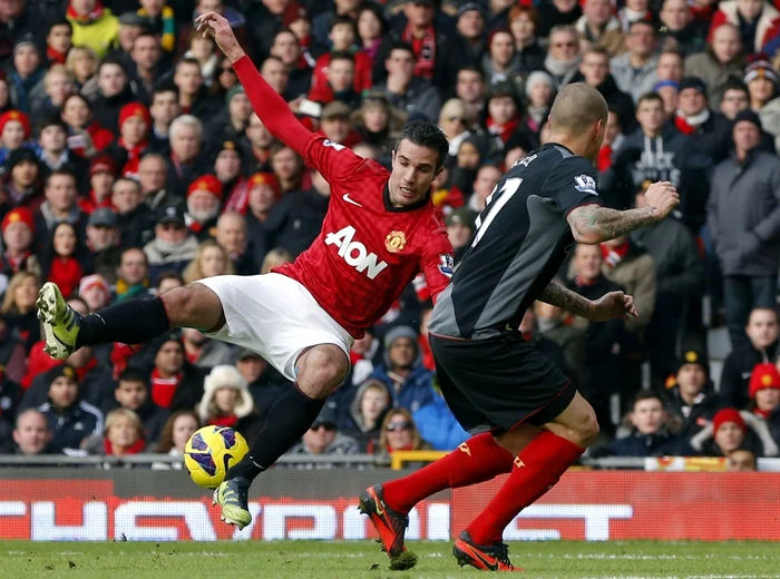 Van Persie a marcat 17 goluri pentru Manchester UNited FOTO: REUTERS