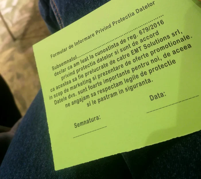 Biletul de tombolă care aduce șansa unei reduceri la achiziție FOTO: Adevărul