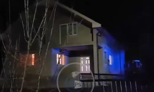 Casa în care s a produs dubla tragedie jpeg