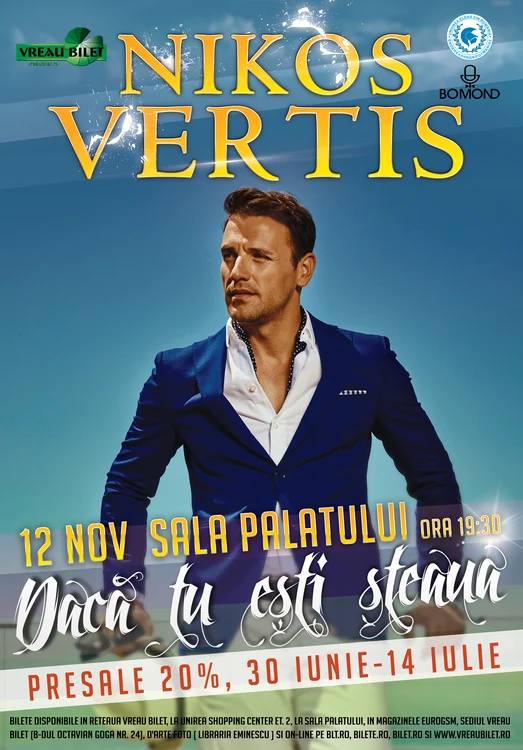 Nikos Vertis este unul dintre cei mai frumoşi bărbaţi din Grecia