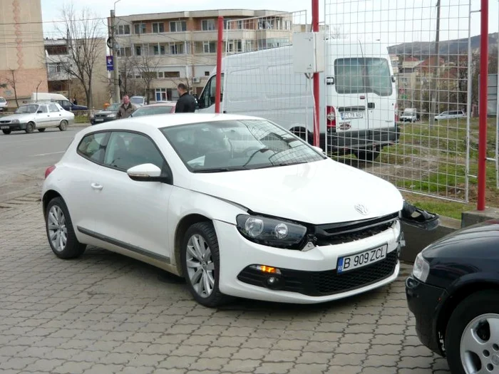 Accident la ieşirea din oraş