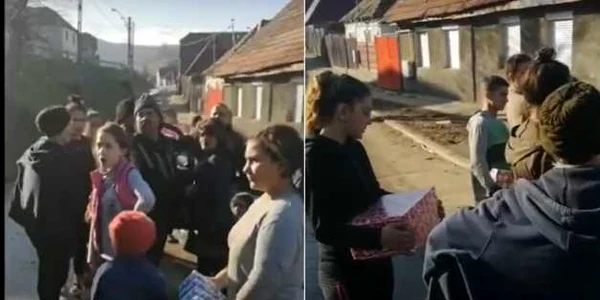 Mită electorală în Ighişul Nou - Sibiu Foto colaj capturi video