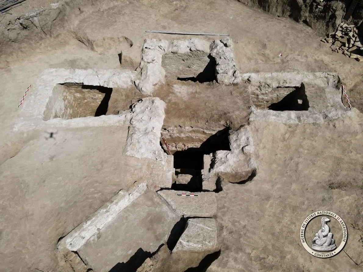Descoperire arheologică unicat în Dobrogea (foto: Muzeul de Istorie Națională și Arheologie Constanța)