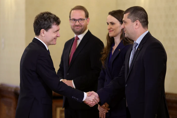 Radu Miruță, la consultările de la Cotroceni. FOTO: Inquam/Octav Ganea