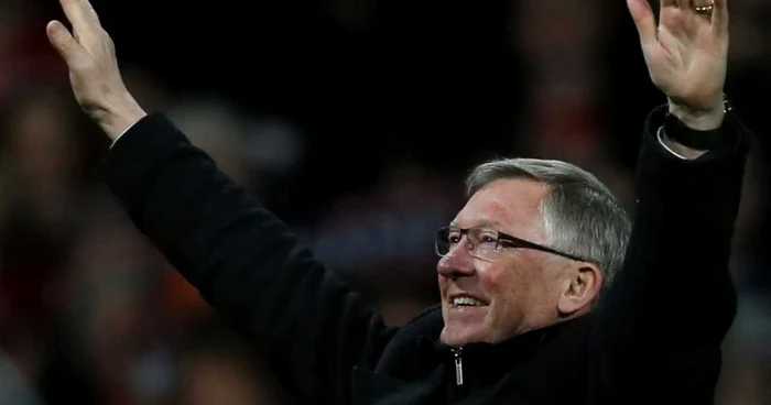 Sir Alex Ferguson se retrage de pe banca tehnică a lui Manchester United FOTO Reuters