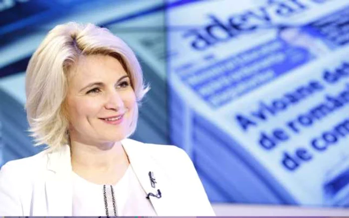 Andreea Paul, prim-vicepreşedinte PNL FOTO Adevărul