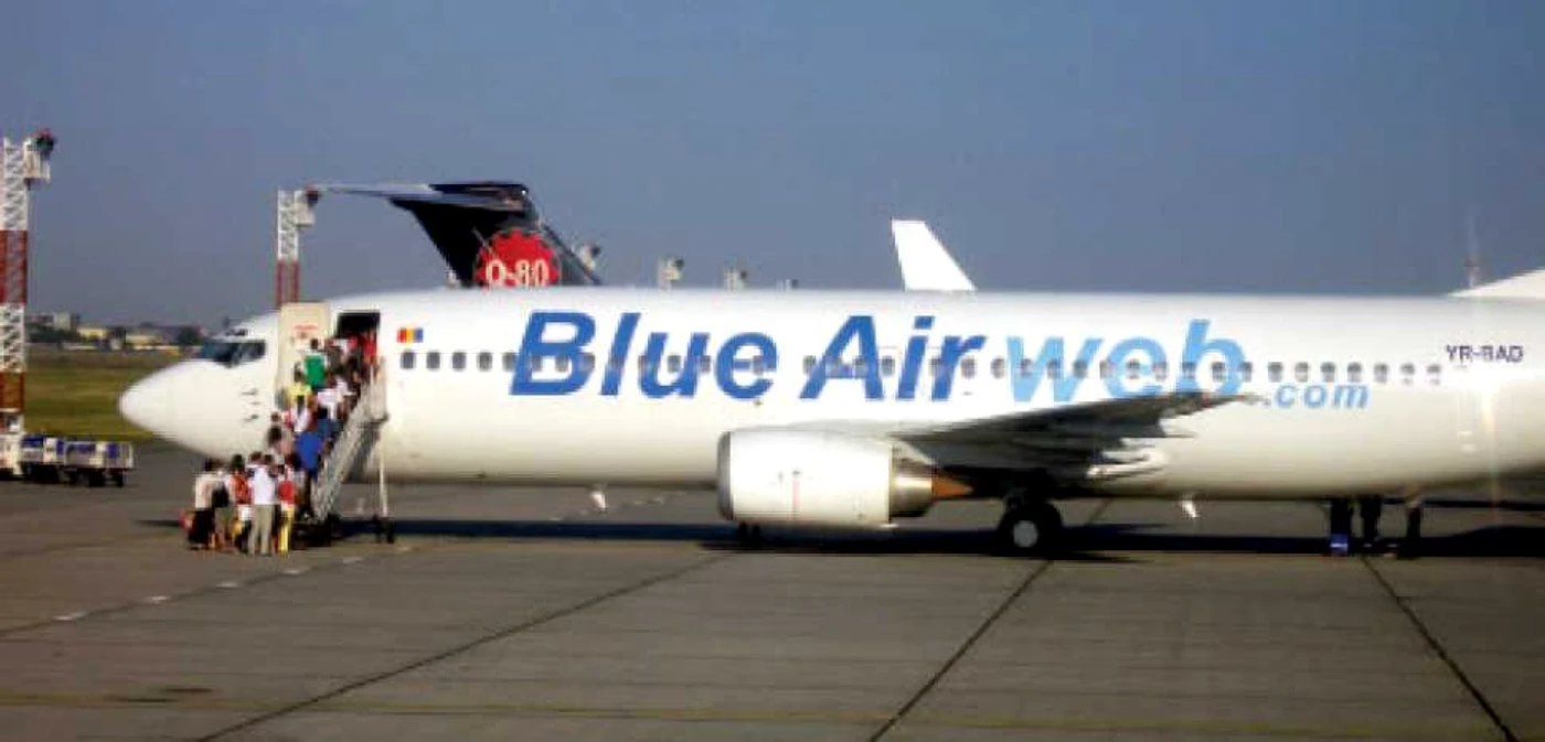 Blue Air a transportat peste  1,7 milioane de pasageri în 2009  