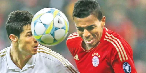 Cristiano Ronaldo (stânga) a înscris opt goluri în acest sezon al Ligii Campionilor 