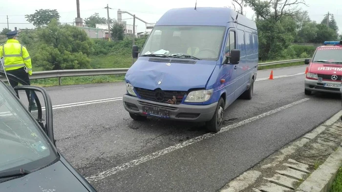 Accident Ilisesti. FOTO ISU Suceava