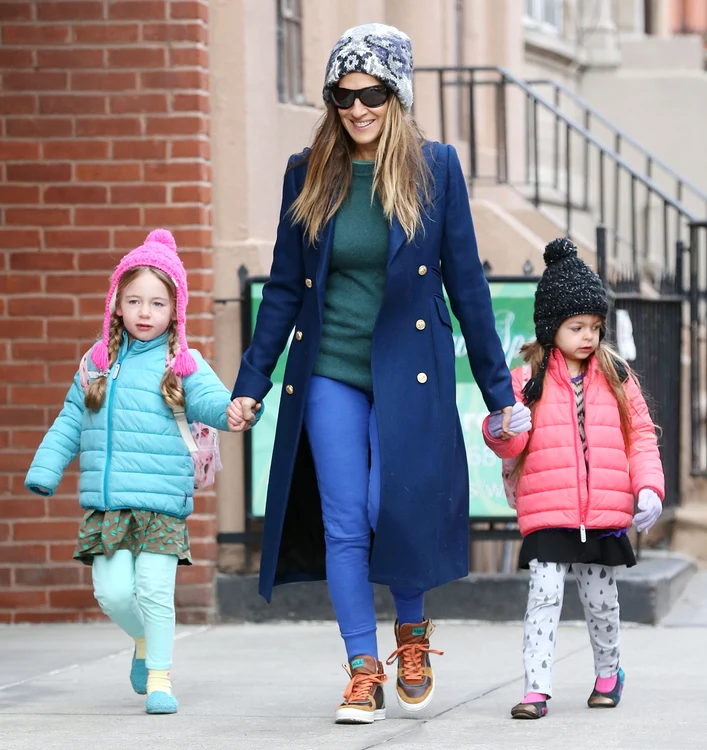 Thabita şi Marion, fiicele lui Sarah Jessica Parker, sunt în pas cu moda de mici 