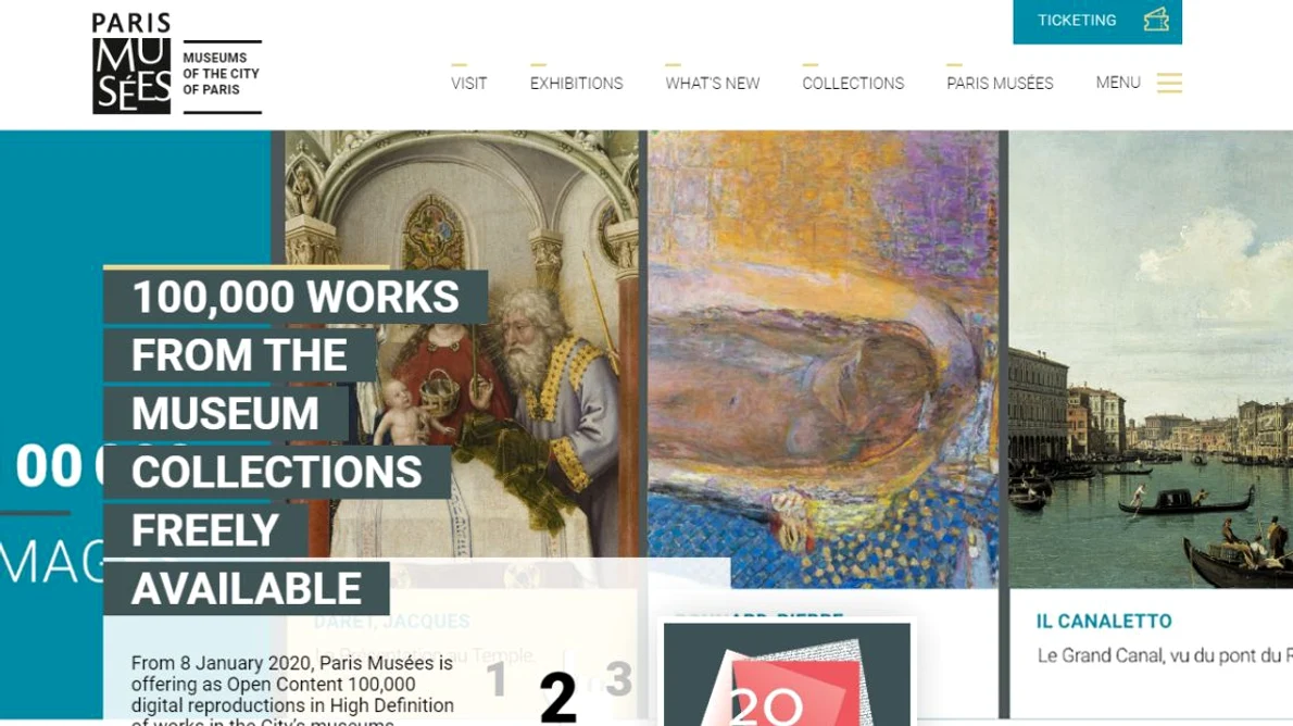 Peste 100 000 de opere de artă din muzeele pariziene, disponibile online jpeg