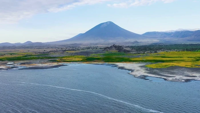  Lacul Natron din Tanzania, Africa / Foto: Captură video