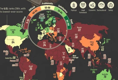 harta corupţiei foto  Visual Capitalist jpg
