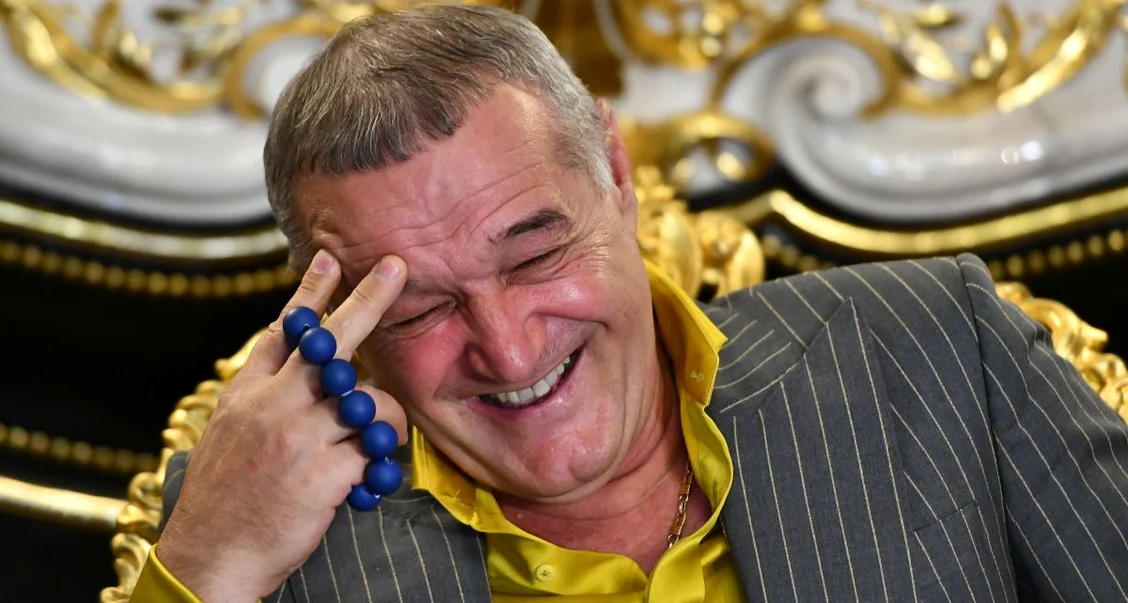Gigi Becali, un comportament numai de el înțeles. Foto Sportpictures 